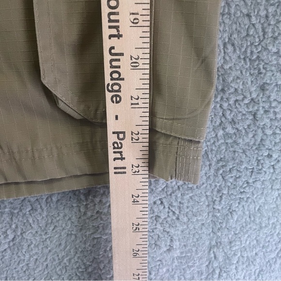 Elixir Mens Cargo Shorts Size‎ 40 Khaki Regular Fit Ripstop Fabric Workwear - Picture 9 of 10